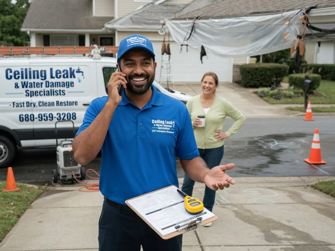 Ceiling Leak Cleanup Virginia Beach, VA FAQs